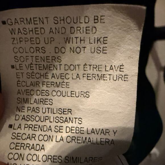 Under Armour XS ColdGear Reactor Jacket Blue Quilted Zip Up Activewear - Picture 8 of 9